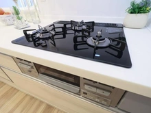 【神奈川県/茅ヶ崎市緑が浜】ライオンズガーデン湘南緑が浜 キッチン：三口コンロ