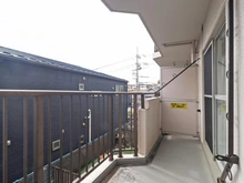 【神奈川県/川崎市宮前区東有馬】鷺沼東ロイヤルマンション バルコニー