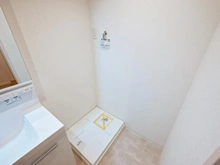 【東京都/北区王子】トーカンマンション王子 洗面室：洗濯機置き場