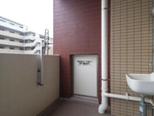 【神奈川県/大和市つきみ野】リーデンススクエアつきみ野シエルコート バルコニー：スロップシンク付き