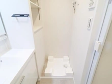 【東京都/足立区保木間】ルミネ竹ノ塚第2 洗面室：洗濯機置き場