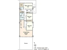 【神奈川県/横浜市栄区公田町】グリーンテラス本郷台 間取り図