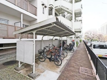 【神奈川県/横浜市栄区桂町】コープ野村湘南本郷台 2号棟 駐輪場