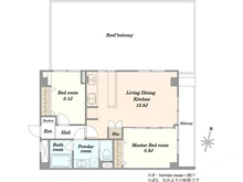 【神奈川県/横浜市鶴見区矢向】茜グロリアスハイツ 間取り図
