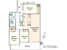 【神奈川県/横浜市南区蒔田町】朝日マンション横浜蒔田 間取り図