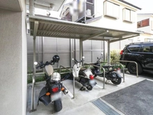【神奈川県/藤沢市鵠沼海岸】レーベン鵠沼海岸BLUENOVA バイク置場