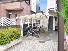 【神奈川県/相模原市中央区千代田】ヴィラ淵野辺 駐輪場