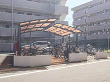 【神奈川県/川崎市中原区下小田中】武蔵中原パークホームズ 駐輪場