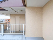 【東京都/大田区石川町】グリーンヒル洗足池 バルコニー：洋室約5.3帖側バルコニー
