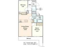 【神奈川県/藤沢市弥勒寺】ライオンズマンション藤沢第2 間取り図