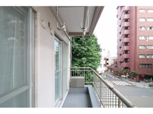 【東京都/府中市緑町】ヴェラハイツ第一東府中 バルコニー