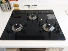 【東京都/府中市住吉町】ラヴィラ府中多摩川 キッチン:三口コンロ