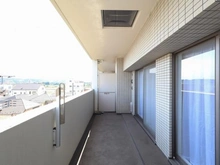 【東京都/調布市上石原】コスモ・ザ・パークス調布多摩川 バルコニー