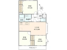 【神奈川県/横浜市港北区日吉本町】ライオンズマンション日吉第8 間取り図