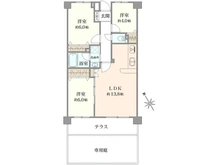 【神奈川県/横浜市港北区日吉】日吉南パークホームズ 参番館 間取り図
