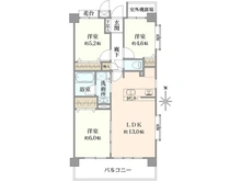 【神奈川県/横浜市港北区日吉】ライオンズマンション日吉学園 間取り図
