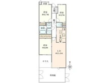 【神奈川県/横浜市港北区綱島西】綱島シティハウス 間取り図
