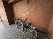 【神奈川県/横浜市港北区綱島西】クレール綱島 自転車置き場