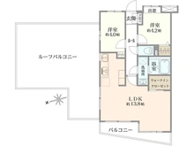 【神奈川県/横浜市港北区菊名】グレイス菊名 間取り図