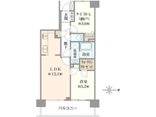 【神奈川県/川崎市中原区木月】元住吉南パーク・ホームズ 間取り図