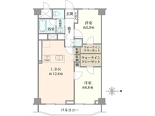 【神奈川県/横浜市港北区綱島上町】豊栄綱島マンション 間取り図