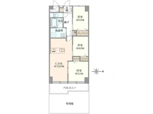 【神奈川県/横浜市港北区樽町】常和綱島サンハイツ 間取り図
