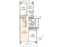【神奈川県/横浜市港北区大豆戸町】大倉山ハイム7号棟 間取り図
