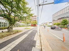 【神奈川県/横浜市港北区綱島東】パークスクエア綱島 前面道路