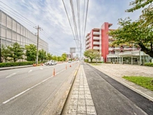 【神奈川県/横浜市港北区綱島東】パークスクエア綱島 アプローチ