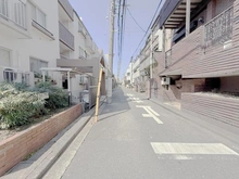 【神奈川県/横浜市港北区高田東】綱島ビューハイツ 前面道路