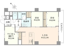 【神奈川県/横浜市港北区師岡町】大倉山パークハイツ 間取り図