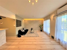 【神奈川県/横浜市港北区箕輪町】日吉ハイツ リビング・ダイニング：※家具・調度品等は販売価格に含まれておりません