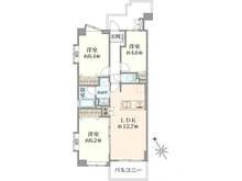 【神奈川県/横浜市港北区高田西】ソフィア綱島 間取り図
