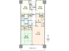 【神奈川県/横浜市港北区菊名】藤和シティコープ菊名 間取り図