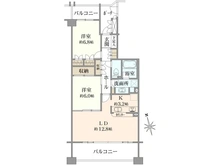 【神奈川県/横浜市港北区大曽根】ガーデンズ綱島スカイウィング 間取り図