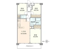 【神奈川県/横浜市港北区新吉田東】エスプラザ綱島 間取り図