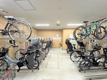 【神奈川県/横浜市神奈川区平川町】クリオ横濱東白楽 駐輪場