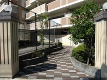 【神奈川県/川崎市幸区南加瀬】サンクレイドル新川崎 アプローチ