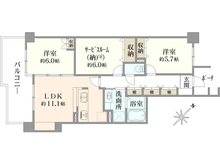 【神奈川県/横浜市港北区日吉本町】ライオンズガーデン日吉本町 間取り図