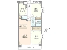 【神奈川県/横浜市港北区高田西】サングレイス綱島参番館 間取り図