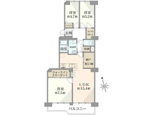 【神奈川県/横浜市港北区下田町】日吉第2ハイム B棟 間取り図