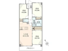 【神奈川県/横浜市南区井土ケ谷中町】日神パレステージ横濱井土ヶ谷 間取り図