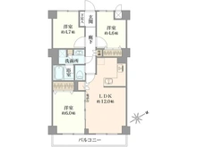 【神奈川県/横浜市港北区大豆戸町】藤和大倉山コープ 間取り図