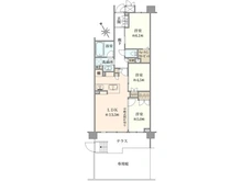 【神奈川県/横浜市港北区鳥山町】グレーシア横浜小机 間取り図
