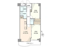 【神奈川県/横浜市港北区綱島東】日吉ダイヤモンドマンション 間取り図