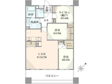 【神奈川県/横浜市港北区新横浜】マイキャッスル新横浜ロイヤルステージ 間取り図