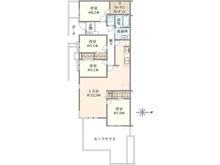 【神奈川県/横浜市港北区日吉】グランドメゾン日吉 間取り図