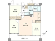 【神奈川県/横浜市港北区新横浜】クレッセント新横浜ツインズウエスト 間取り図