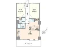 【神奈川県/横浜市港北区新横浜】クリオ新横浜壱番館 間取り図