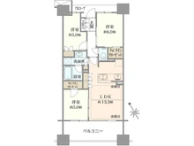 【神奈川県/川崎市中原区木月】パークホームズ元住吉ブライトプレミア 間取り図